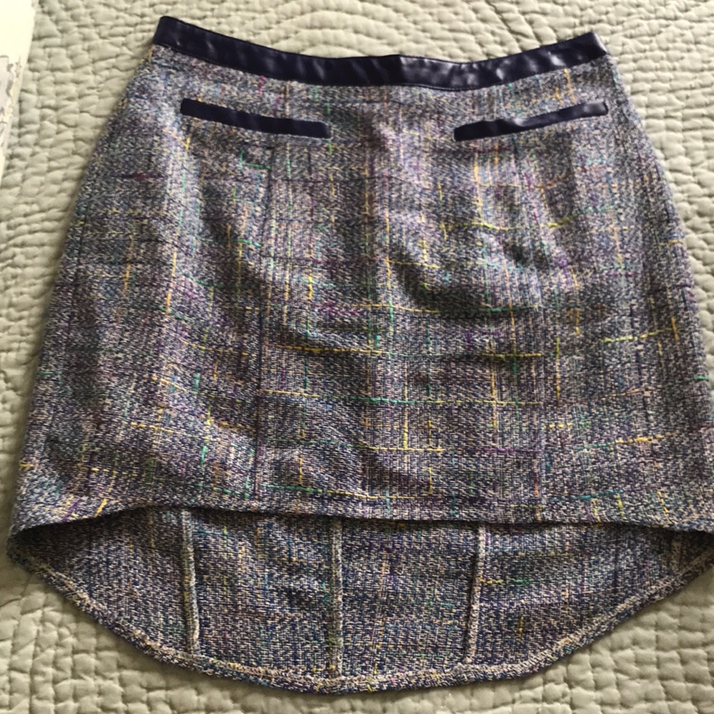 ASTR Cobalt HIgh Low Skirt
